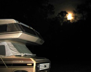 Passover Moon 2015 - Tuskegee National Forest